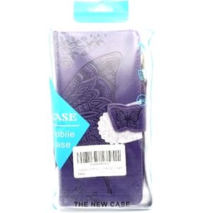 Motorola 2021 Moto Pure G Purse Phone Case Purple